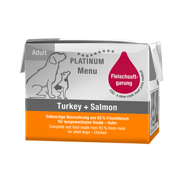 메뉴 어덜트 칠면조 + 연어