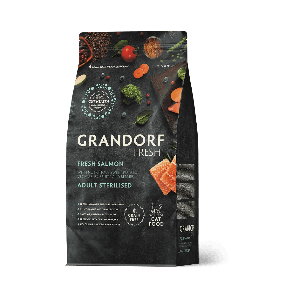 프레쉬 연어&고구마 스테럴라이즈드 어덜트&시니어 캣