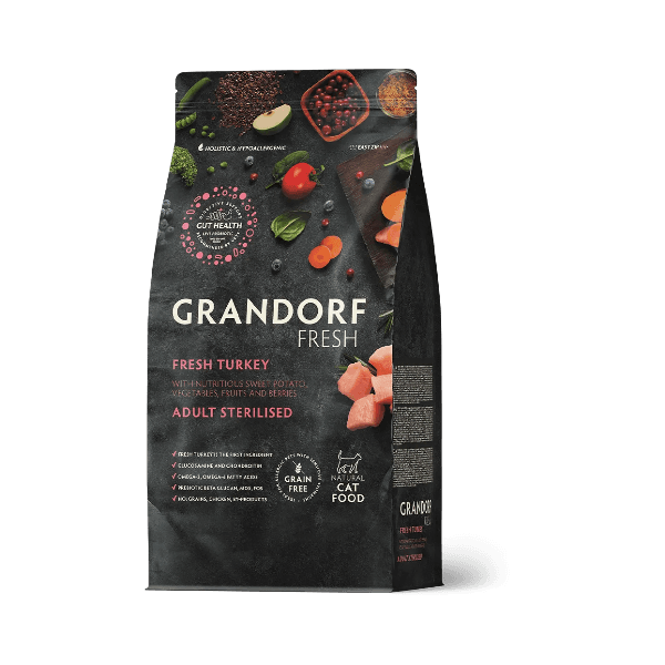 프레쉬 칠면조&고구마 스테럴라이즈드 어덜트&시니어 캣
